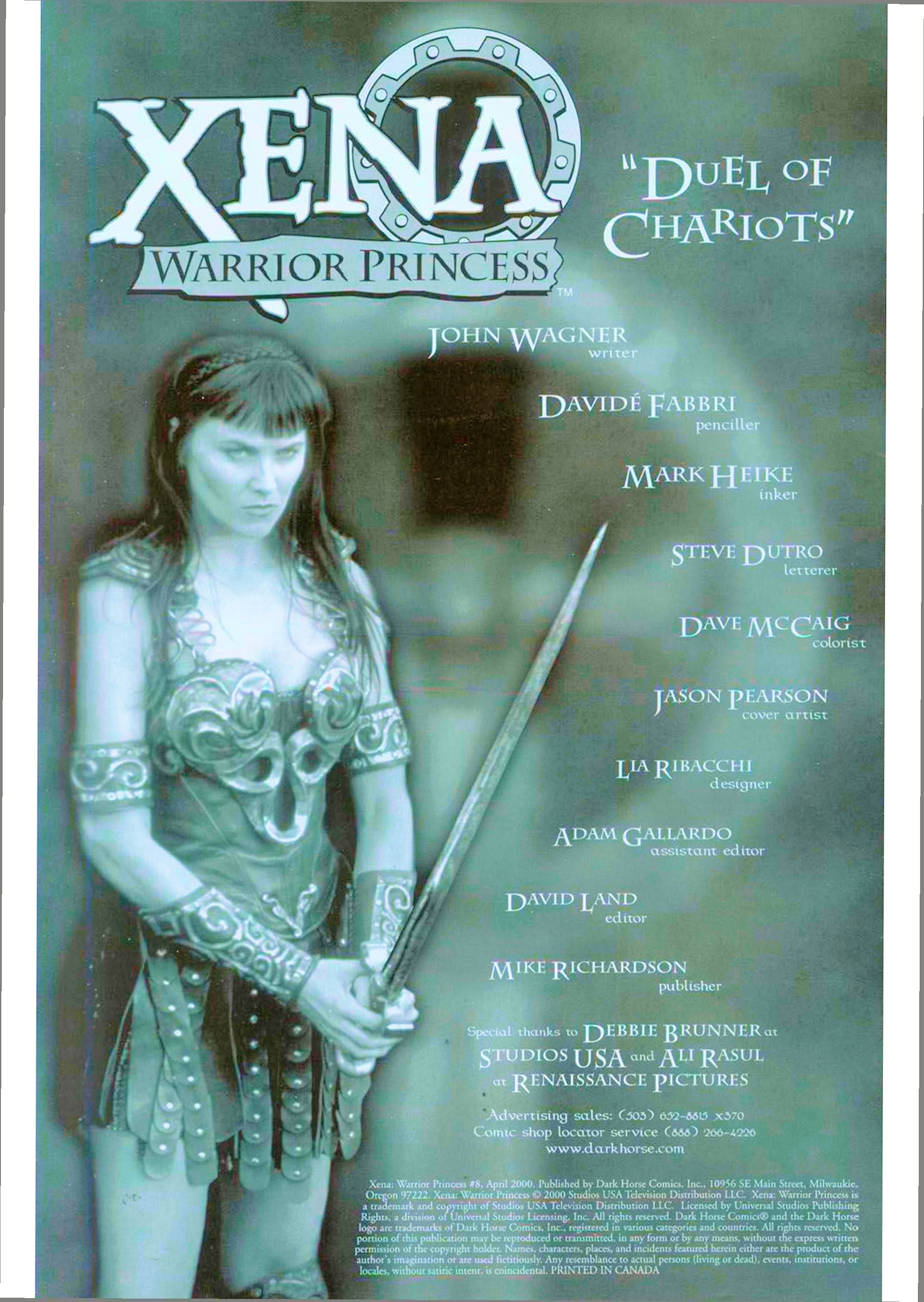 Read online Xena: Warrior Princess (1999) comic -  Issue #8 - 3