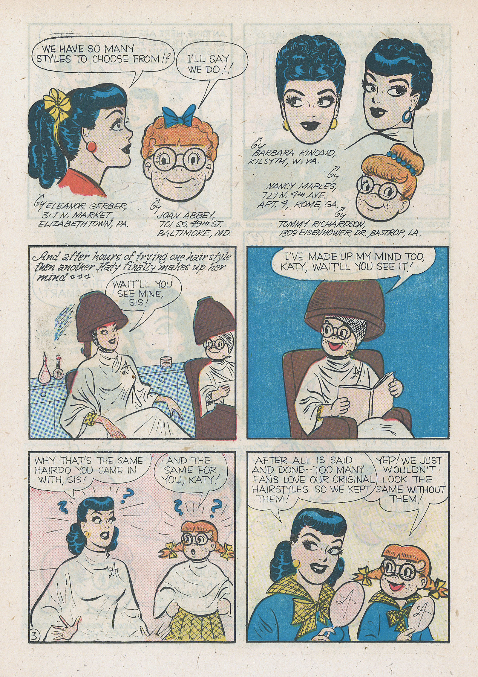 Read online Katy Keene (1949) comic -  Issue #35 - 22