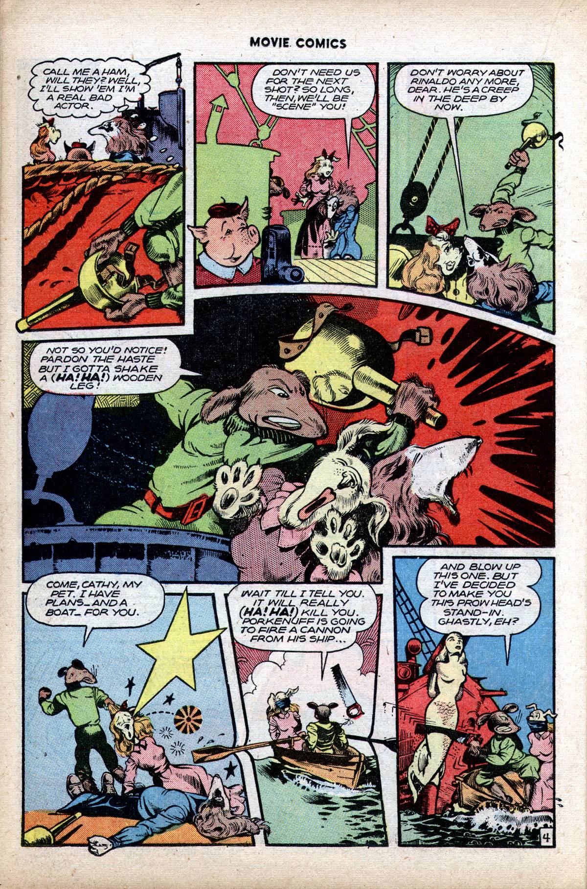 Read online Movie Comics (1946) comic -  Issue #3 - 32