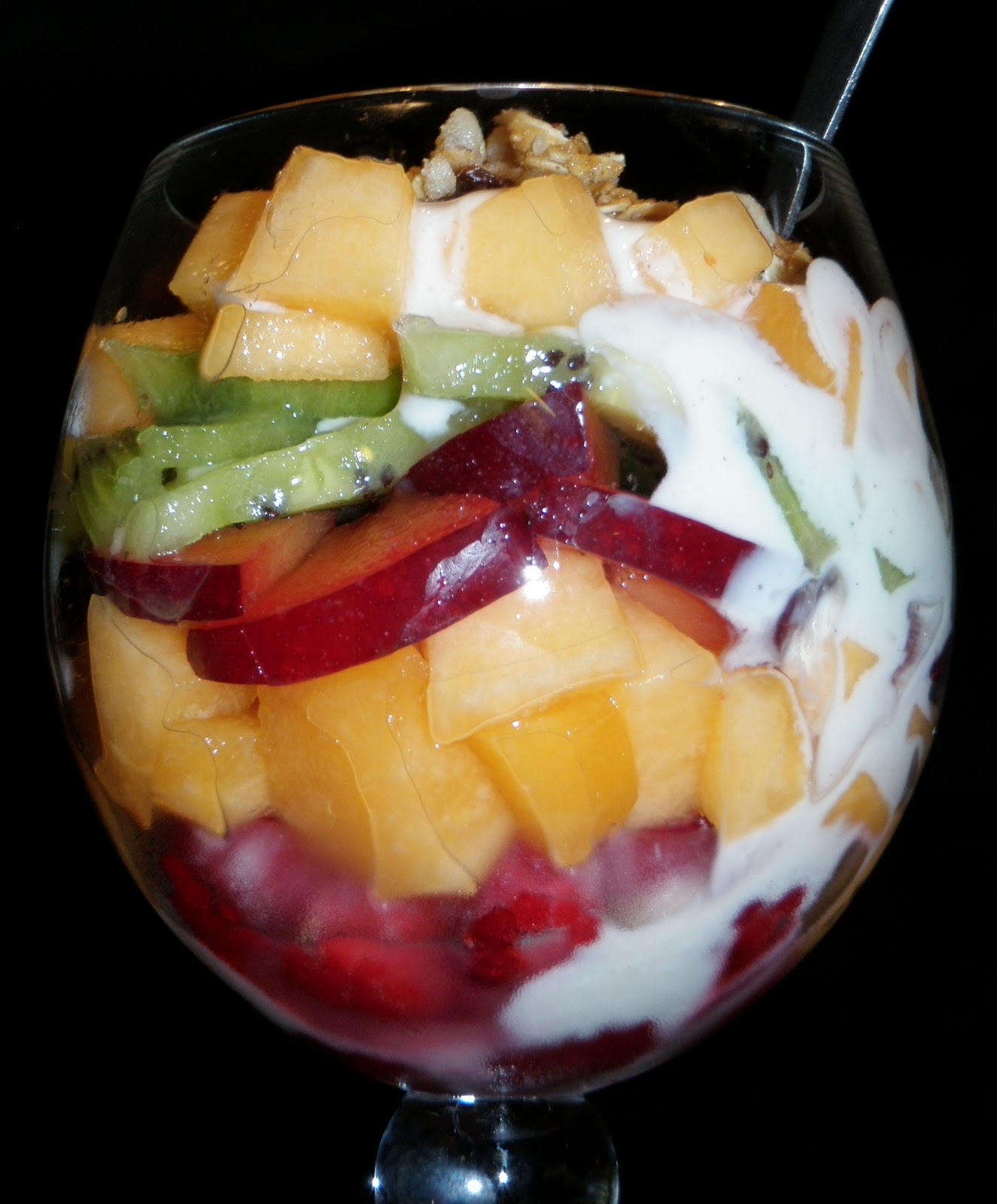 Sandra's Alaska Recipes SANDRA'S FRESH FRUIT and RASPBERRY PARFAITS