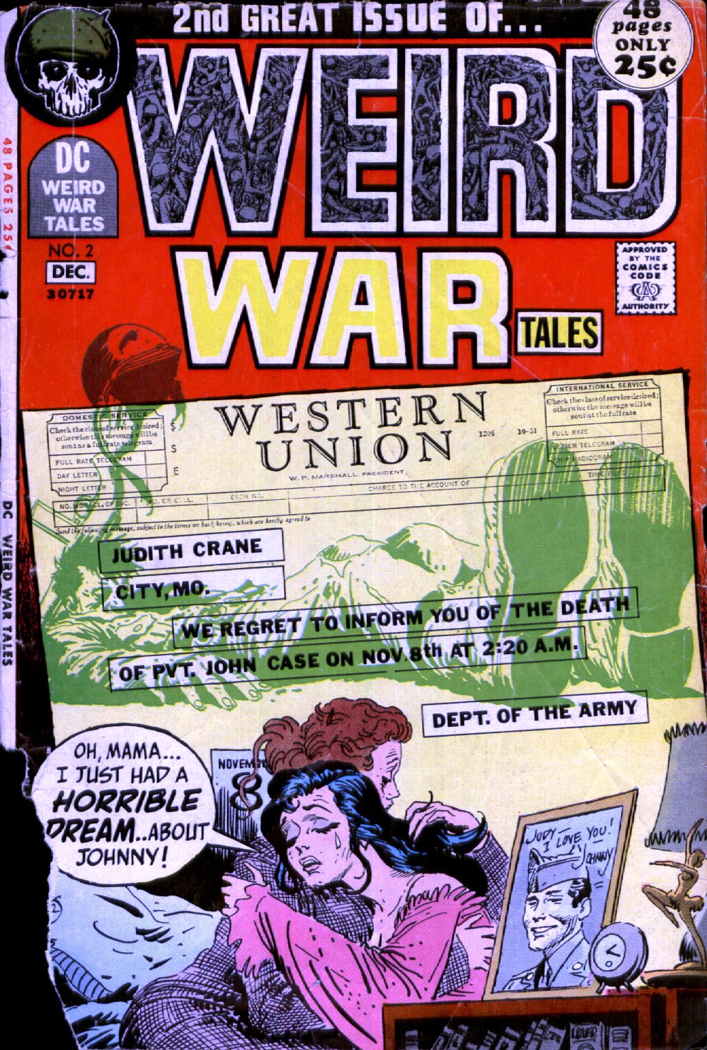 Read online Weird War Tales (1971) comic -  Issue #2 - 1