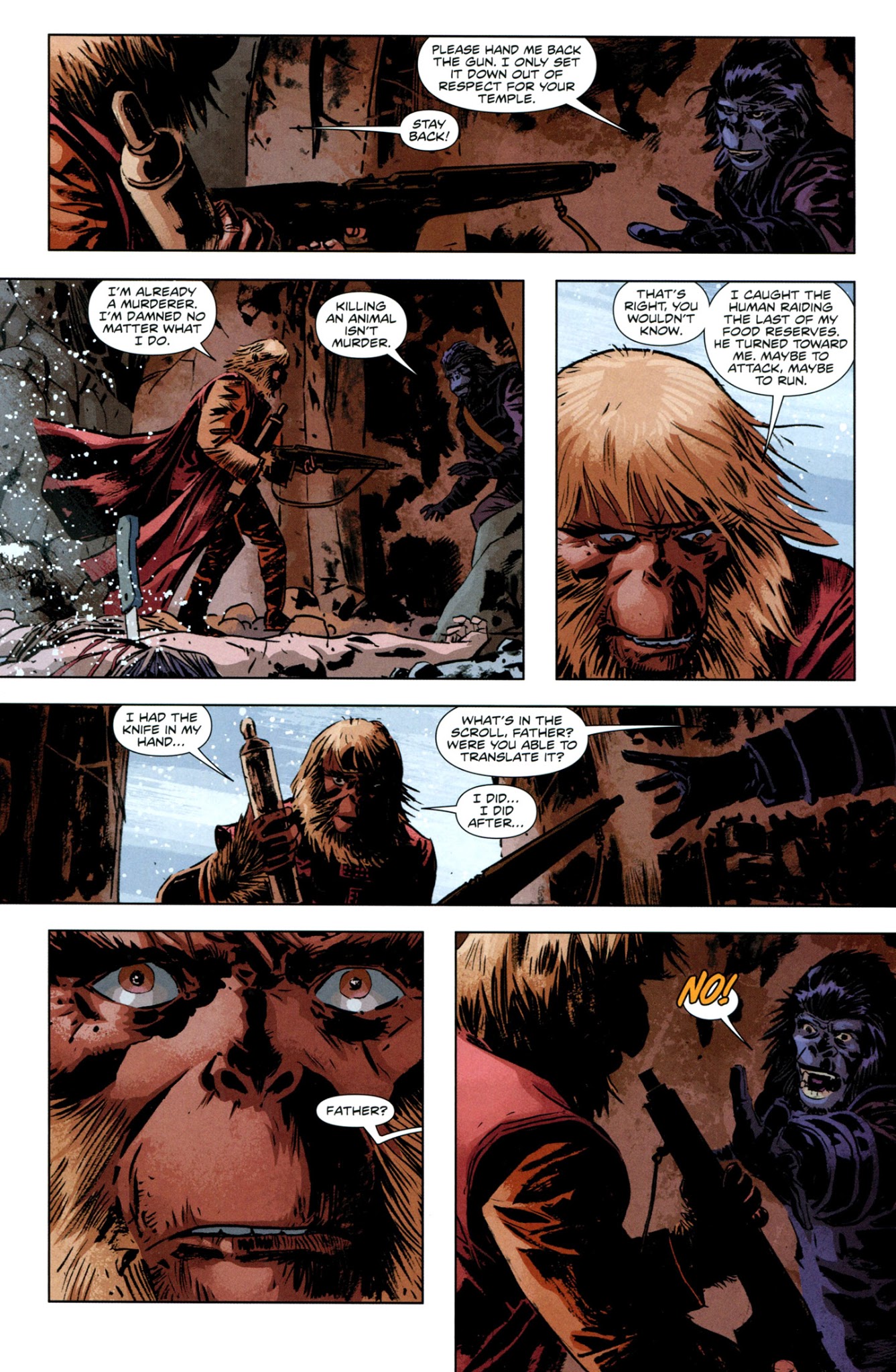Read online Planet of the Apes (2011) comic -  Issue # _Annual 1 - 31
