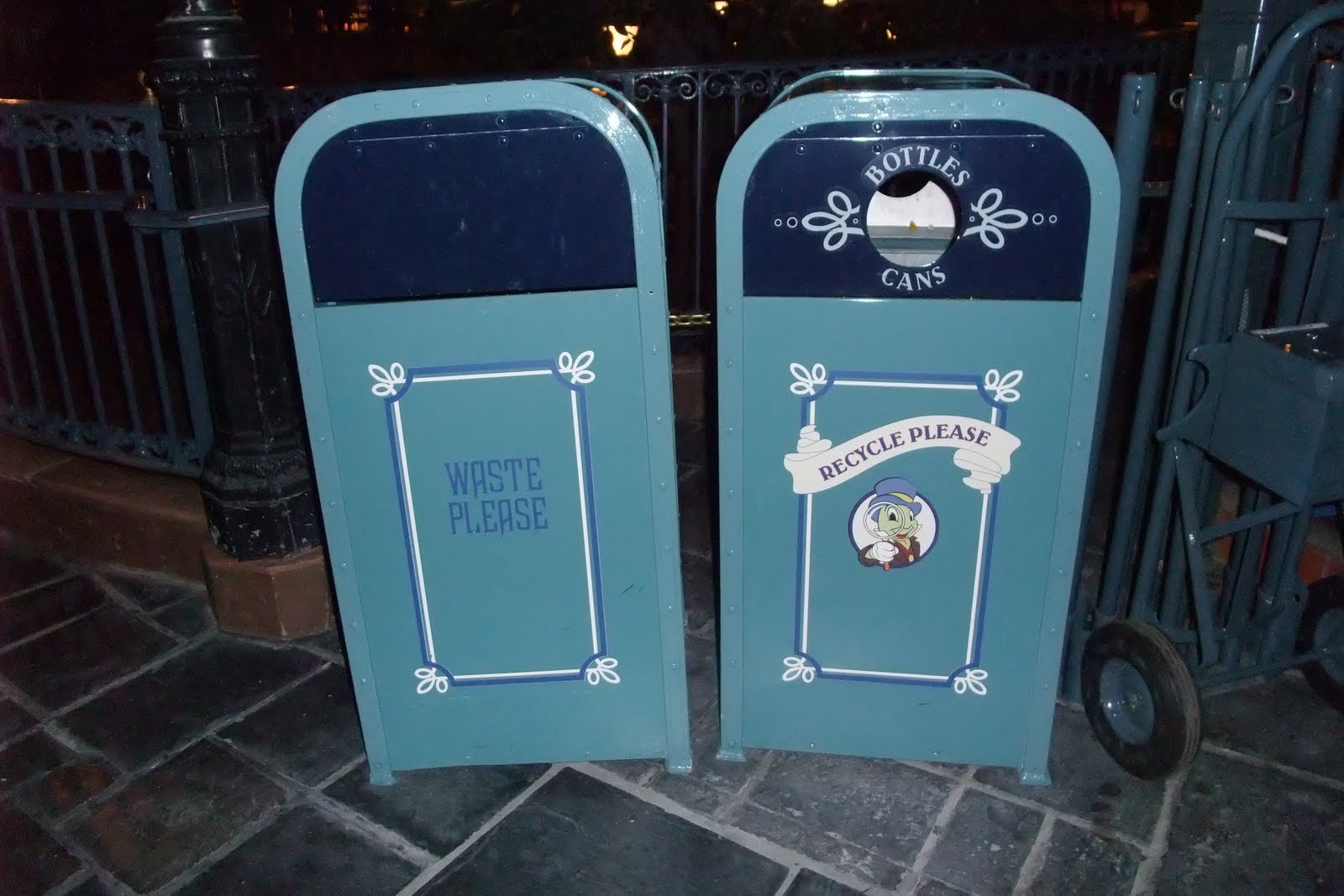 Disneyland Trash Cans