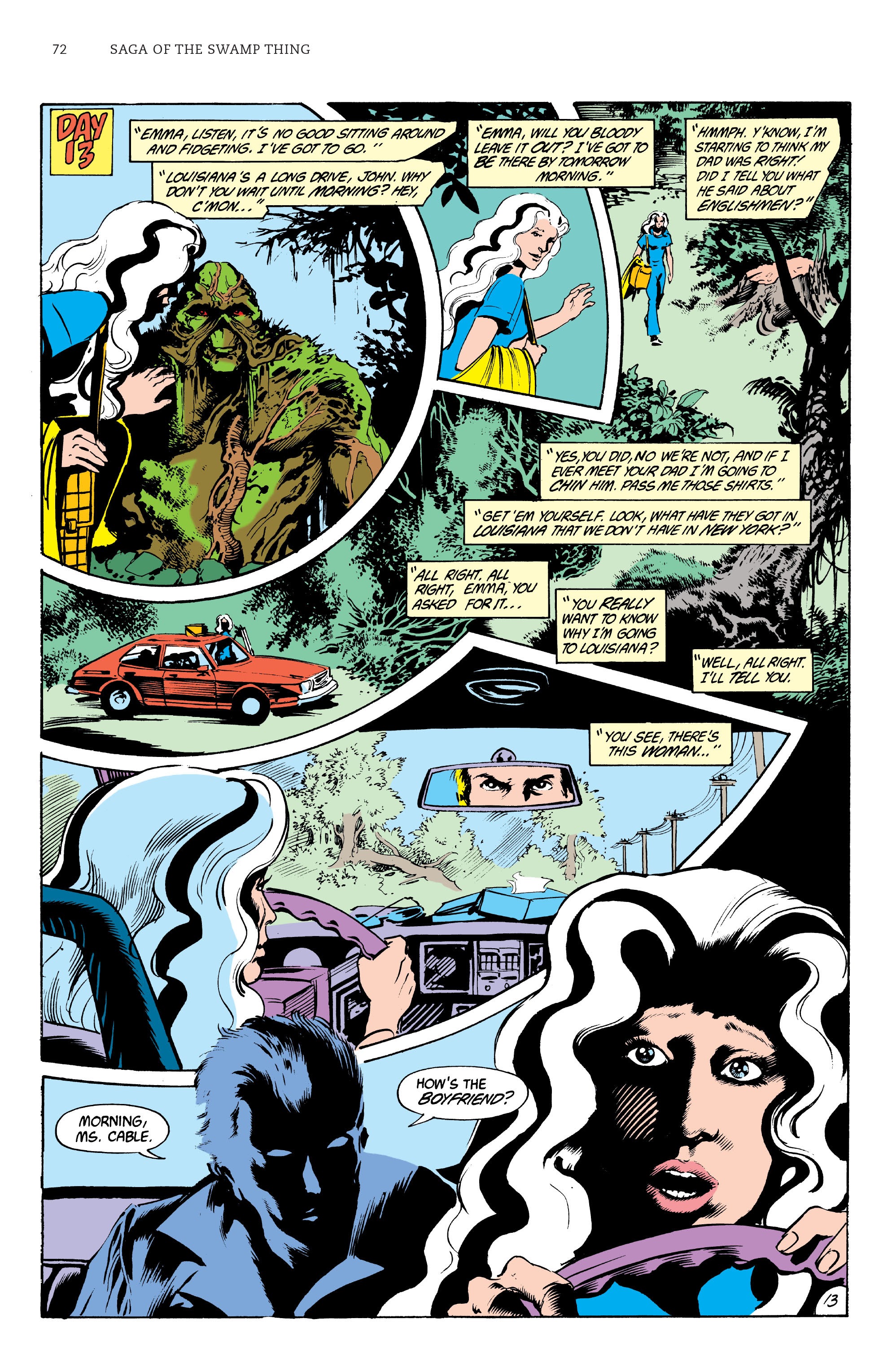 Read online Saga of the Swamp Thing comic -  Issue # TPB 3 (Part 1) - 72