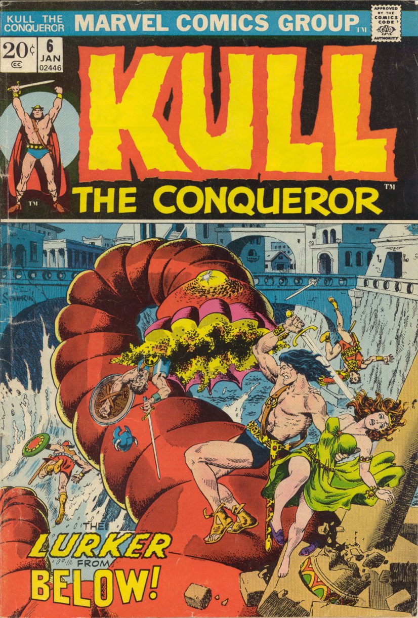 Read online Kull, the Conqueror (1971) comic -  Issue #6 - 1