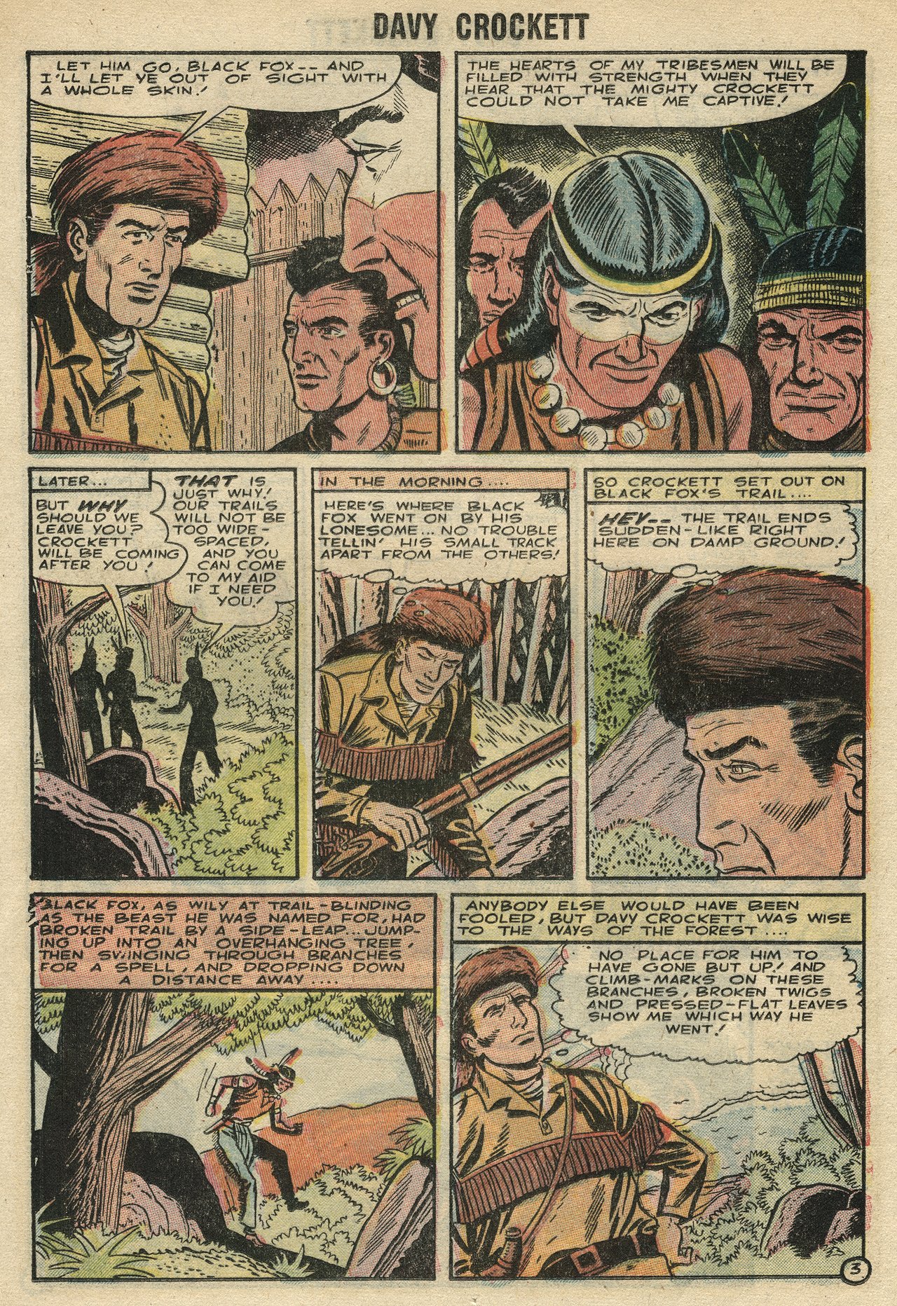 Read online Davy Crockett comic -  Issue #6 - 12