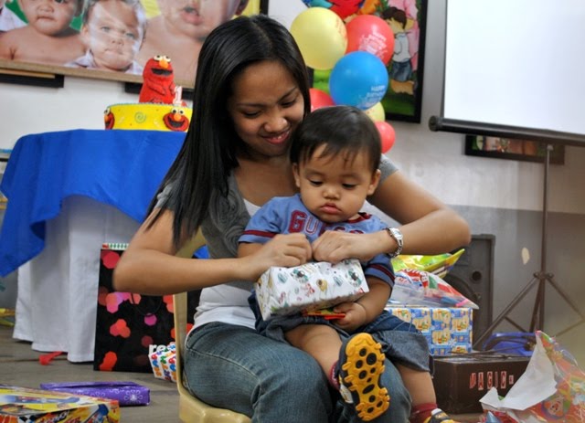 Alden Niño Gabriel Cabreros Camaya, Rizaleen Camaya's first baby boy, First Birthday Celebration at School of the  Holy Child in Pampanga
