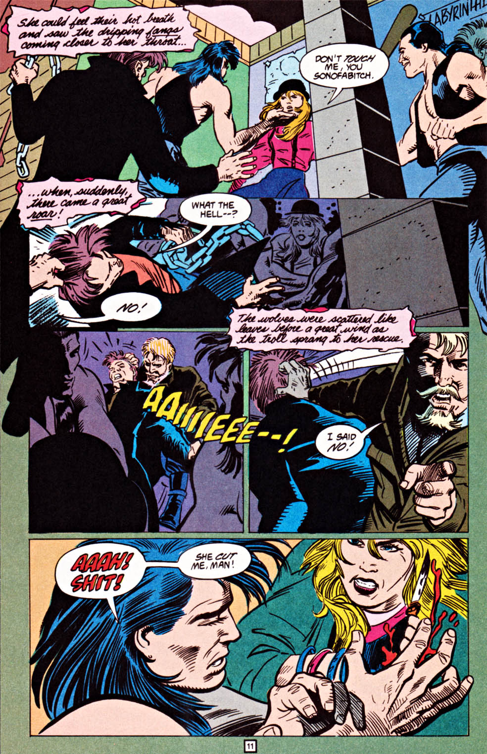 Read online Green Arrow (1988) comic -  Issue #36 - 12