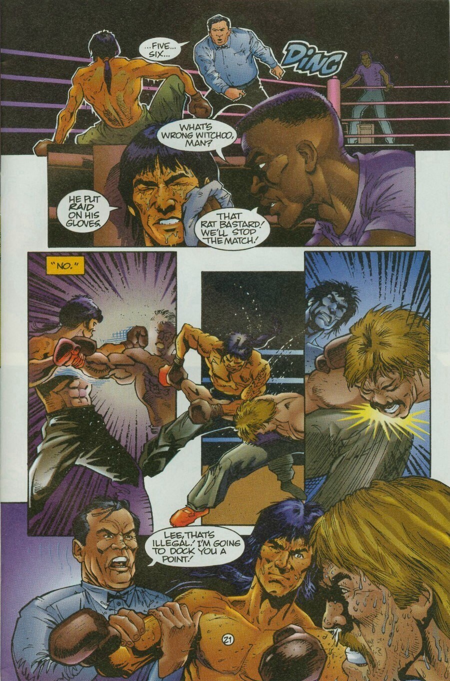 Read online Bruce Lee comic -  Issue #2 - 23