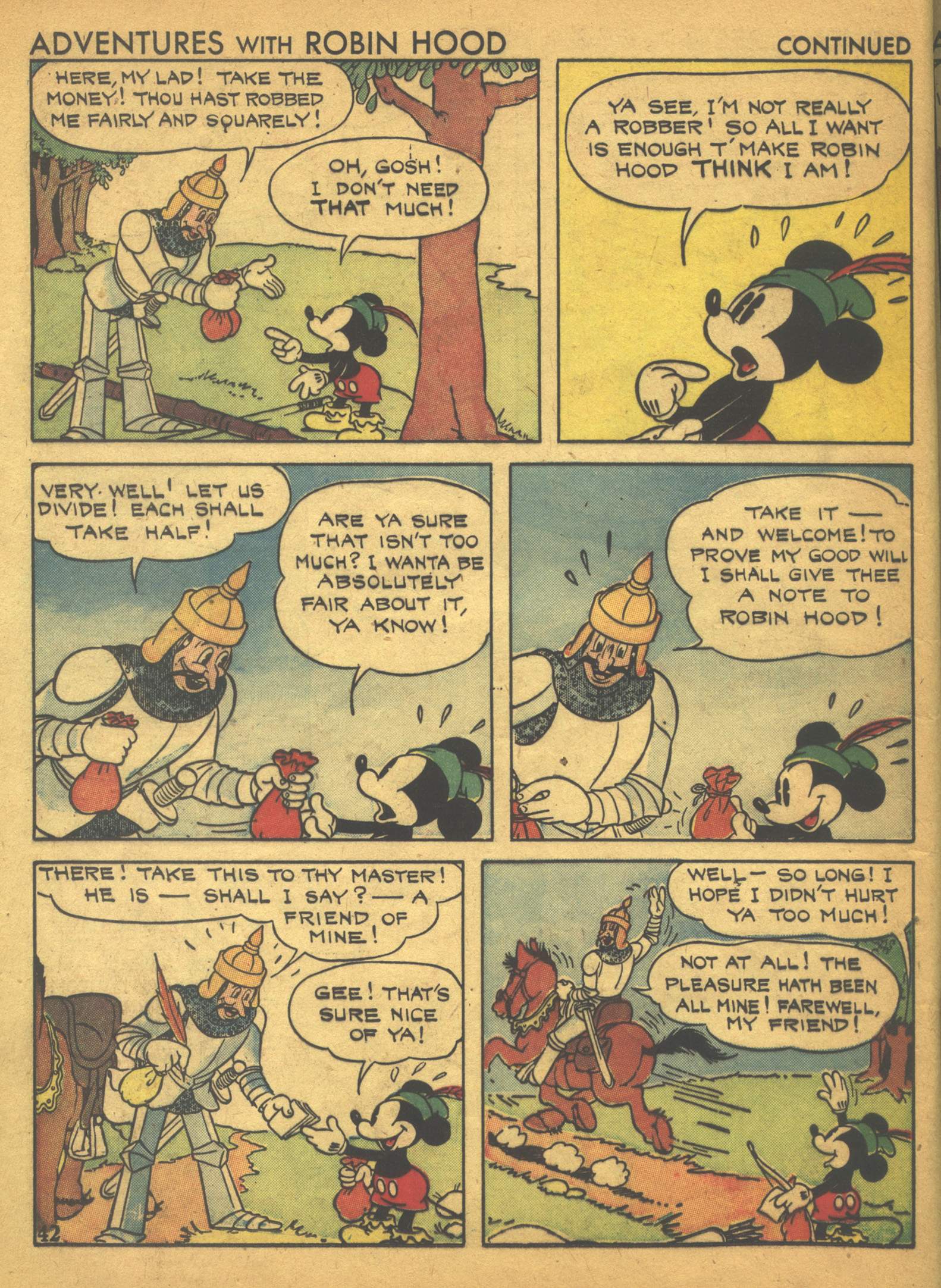 Read online Walt Disney's Comics and Stories comic -  Issue #12 - 44