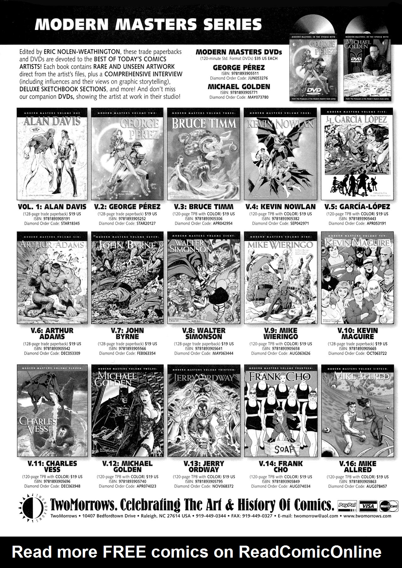 Read online Modern Masters comic -  Issue #15 - 121