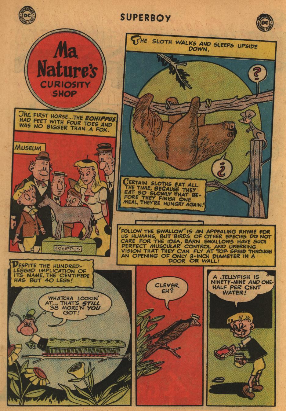 Read online Superboy (1949) comic -  Issue #61 - 10