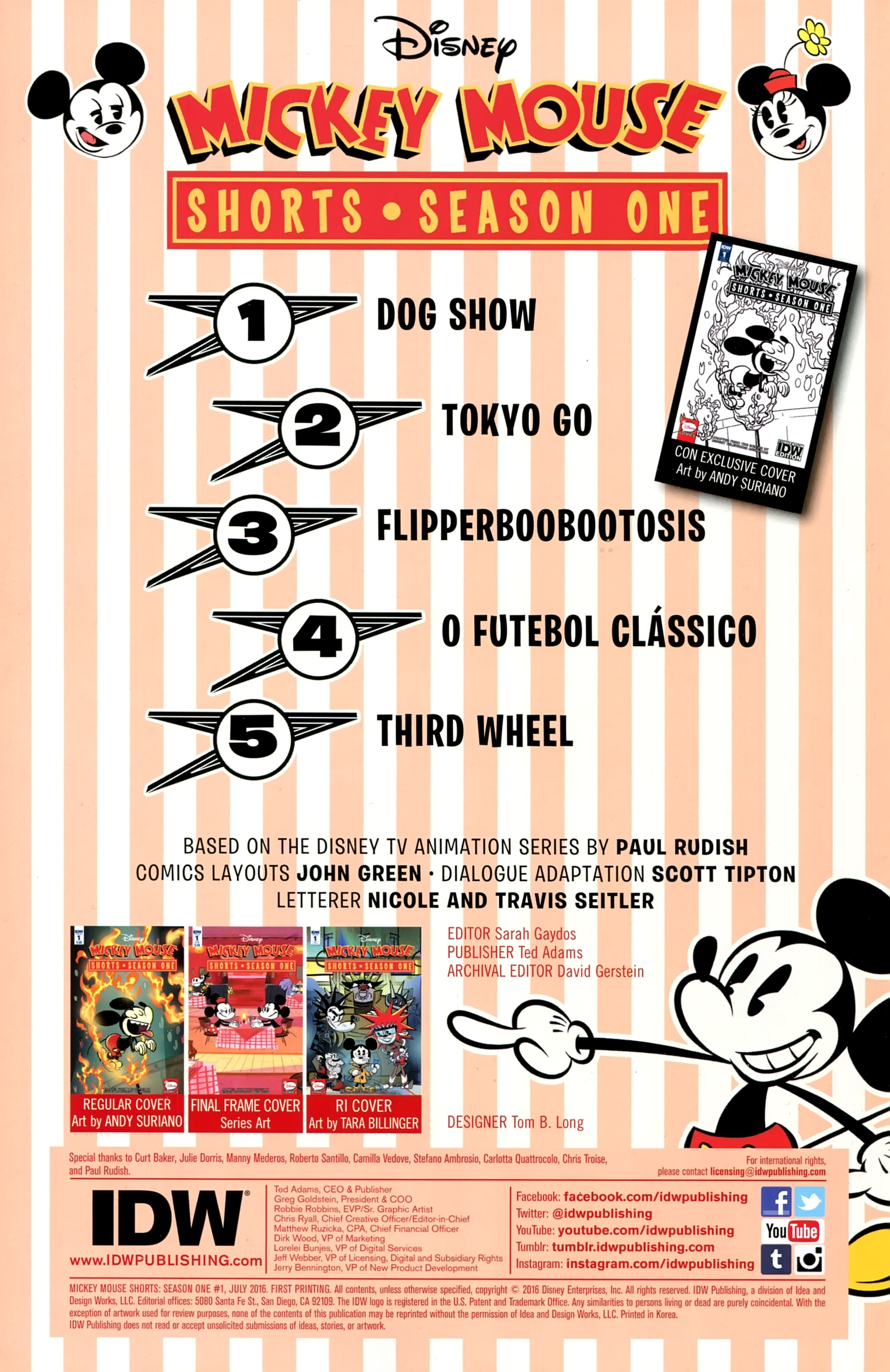 Read online Mickey Mouse Shorts: Season One comic -  Issue #1 - 2