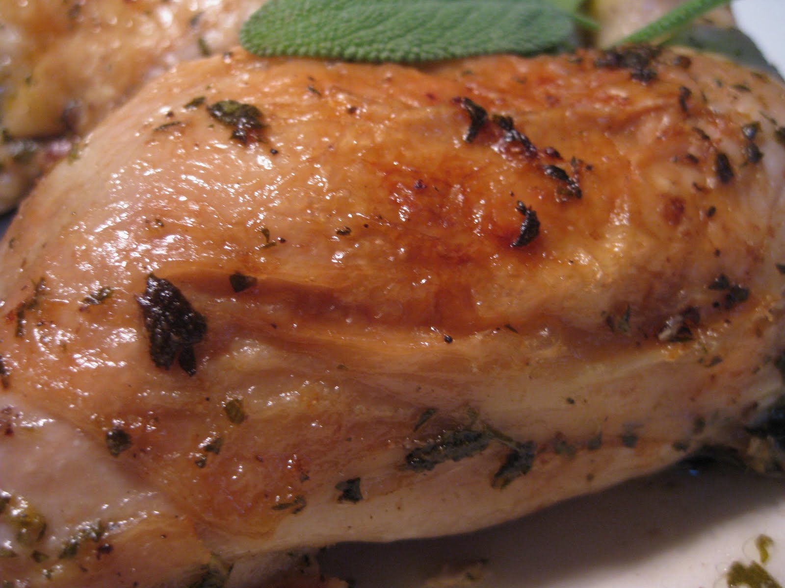 Andrea The Kitchen Witch Lemon herb roasted chicken quarters