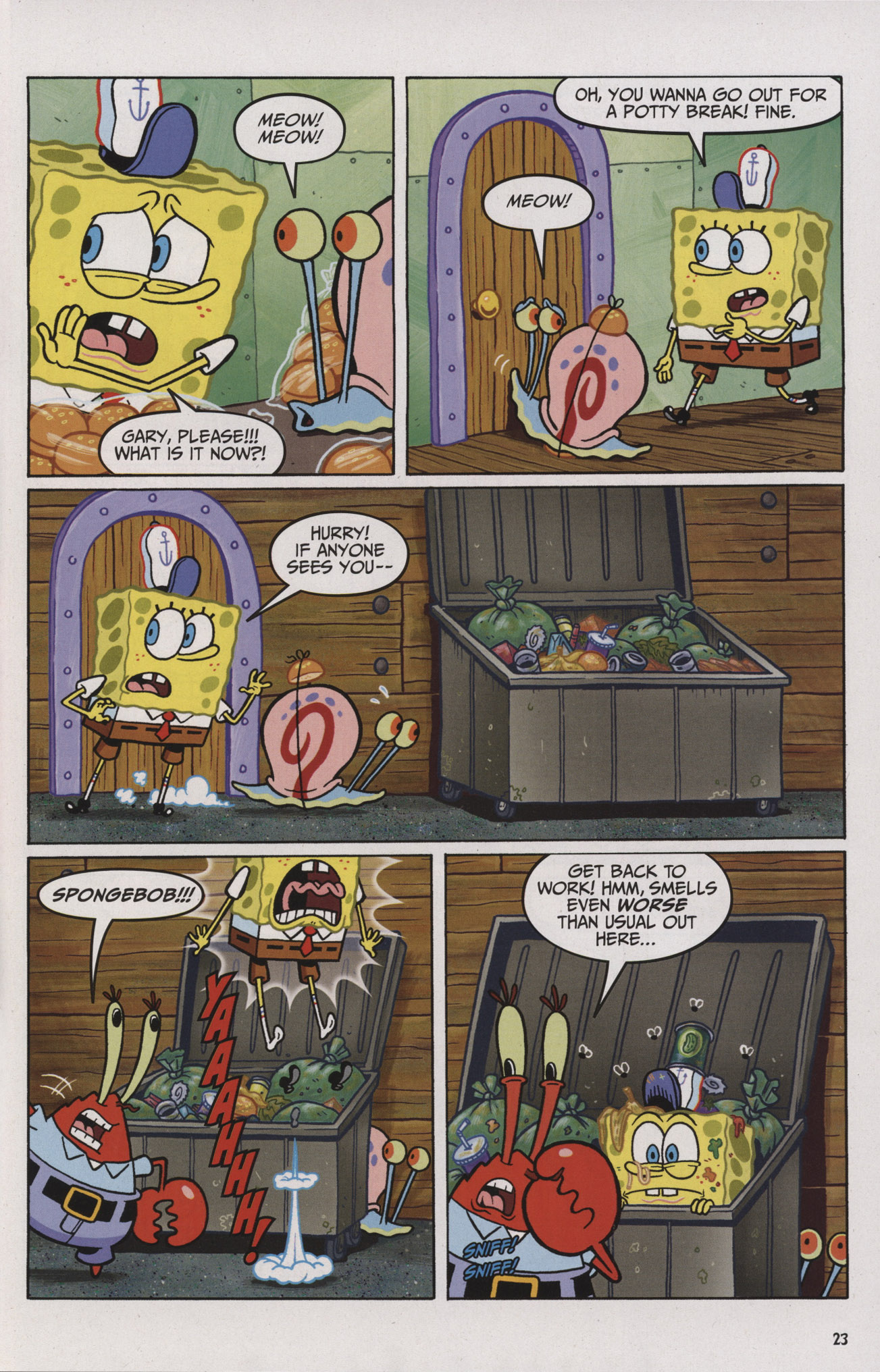 Read online SpongeBob Comics comic -  Issue #3 - 23