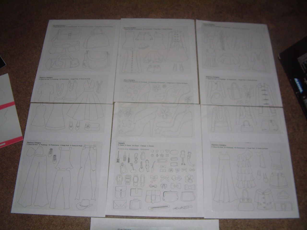 BizziMommi's Blog Project Runway Light Box Fashion Design Set from