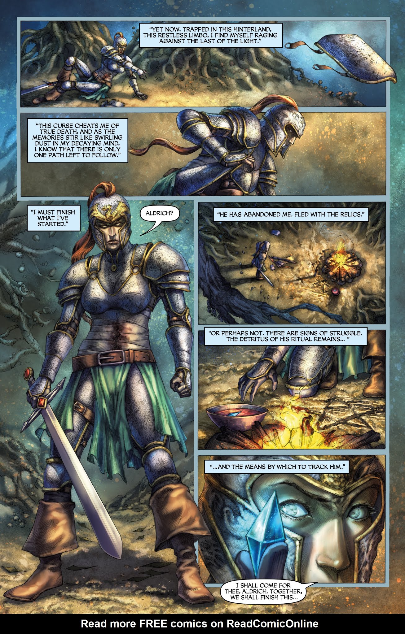 Read online Dark Souls: The Breath of Andolus comic -  Issue #3 - 7