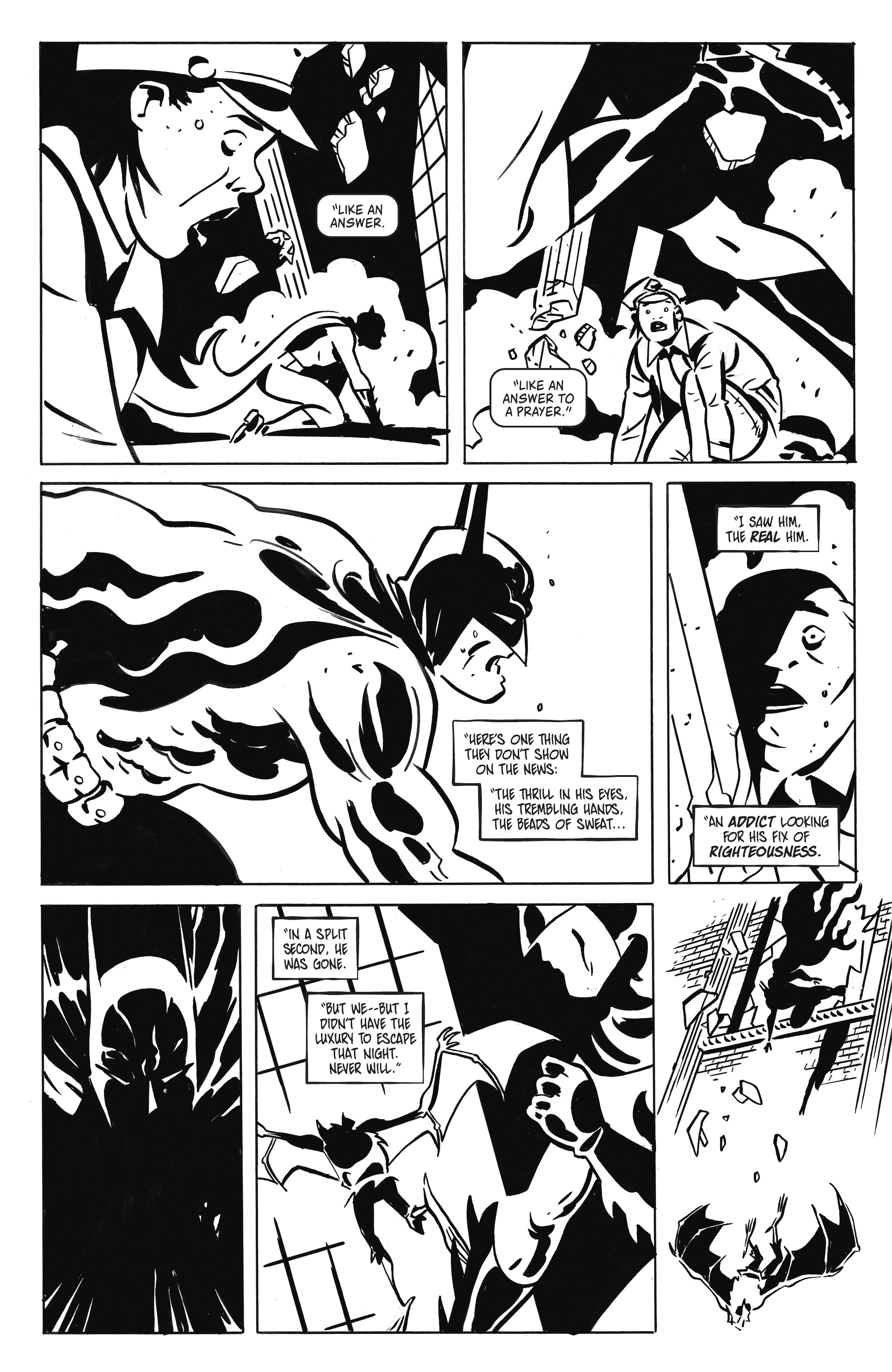 Read online Batman Black & White comic -  Issue #6 - 18