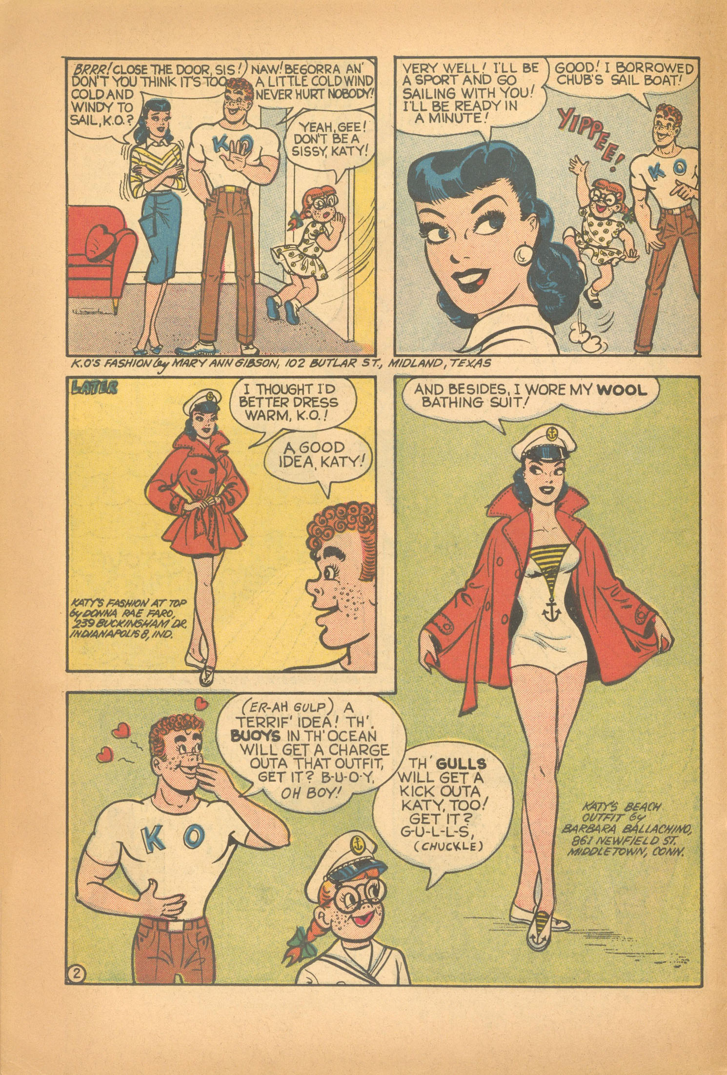 Read online Katy Keene (1949) comic -  Issue #49 - 14