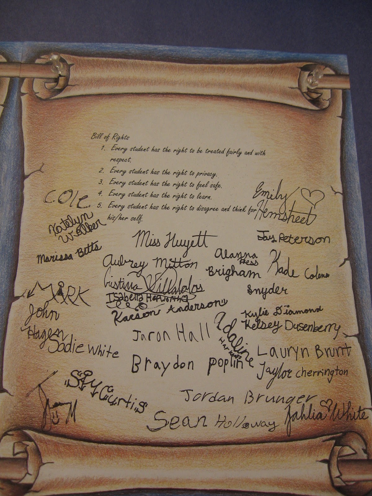 Learning Is An Adventure!: Class Constitution finished!