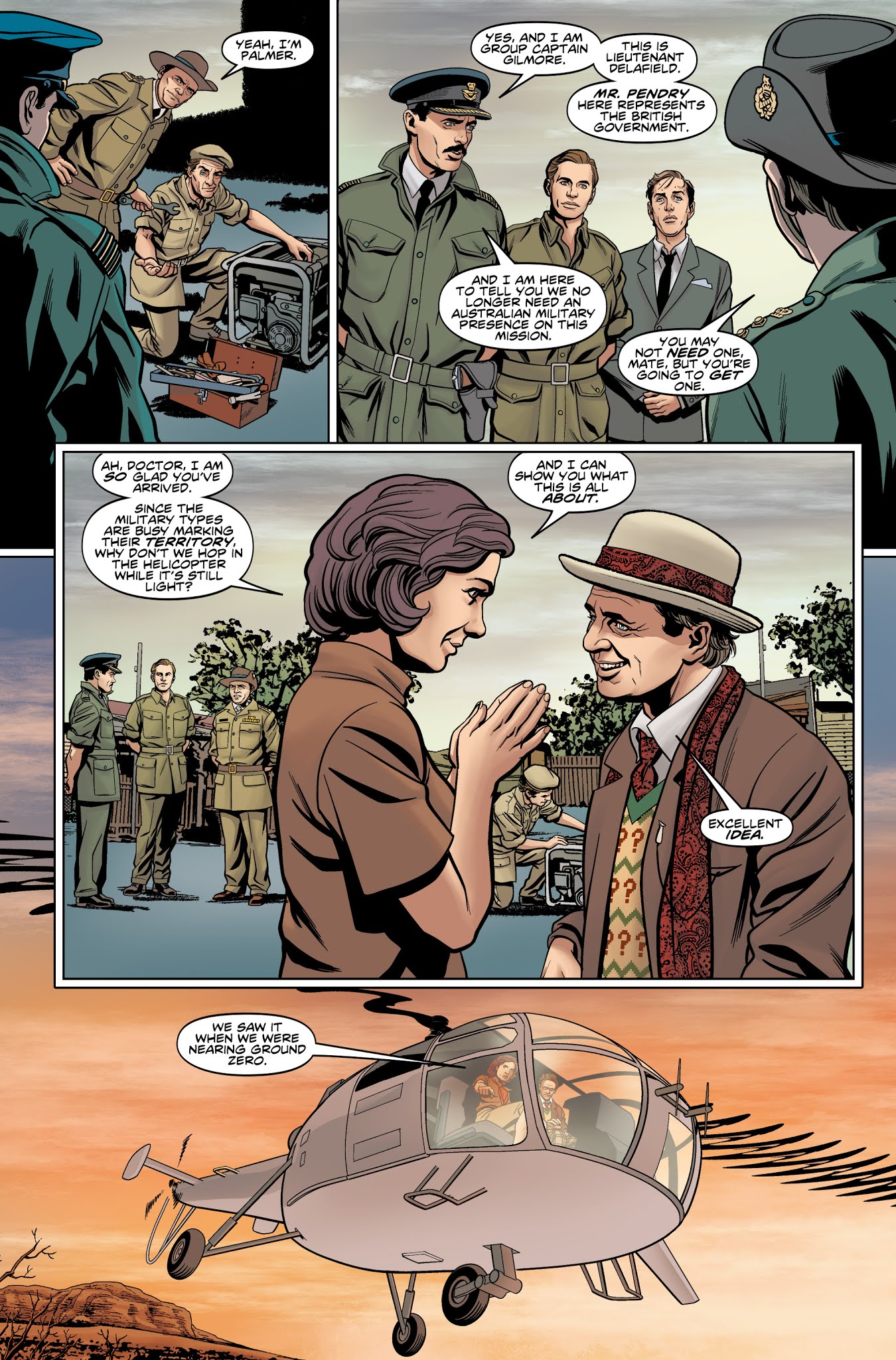 Read online Doctor Who: The Seventh Doctor: Operation Volcano comic -  Issue #1 - 26