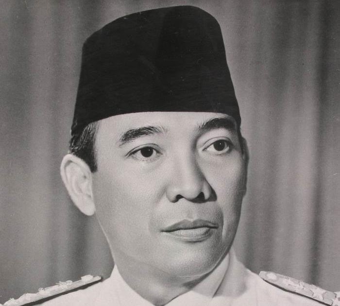 Gambar Sketsa Wajah Presiden Soekarno - Contoh Sketsa Gambar