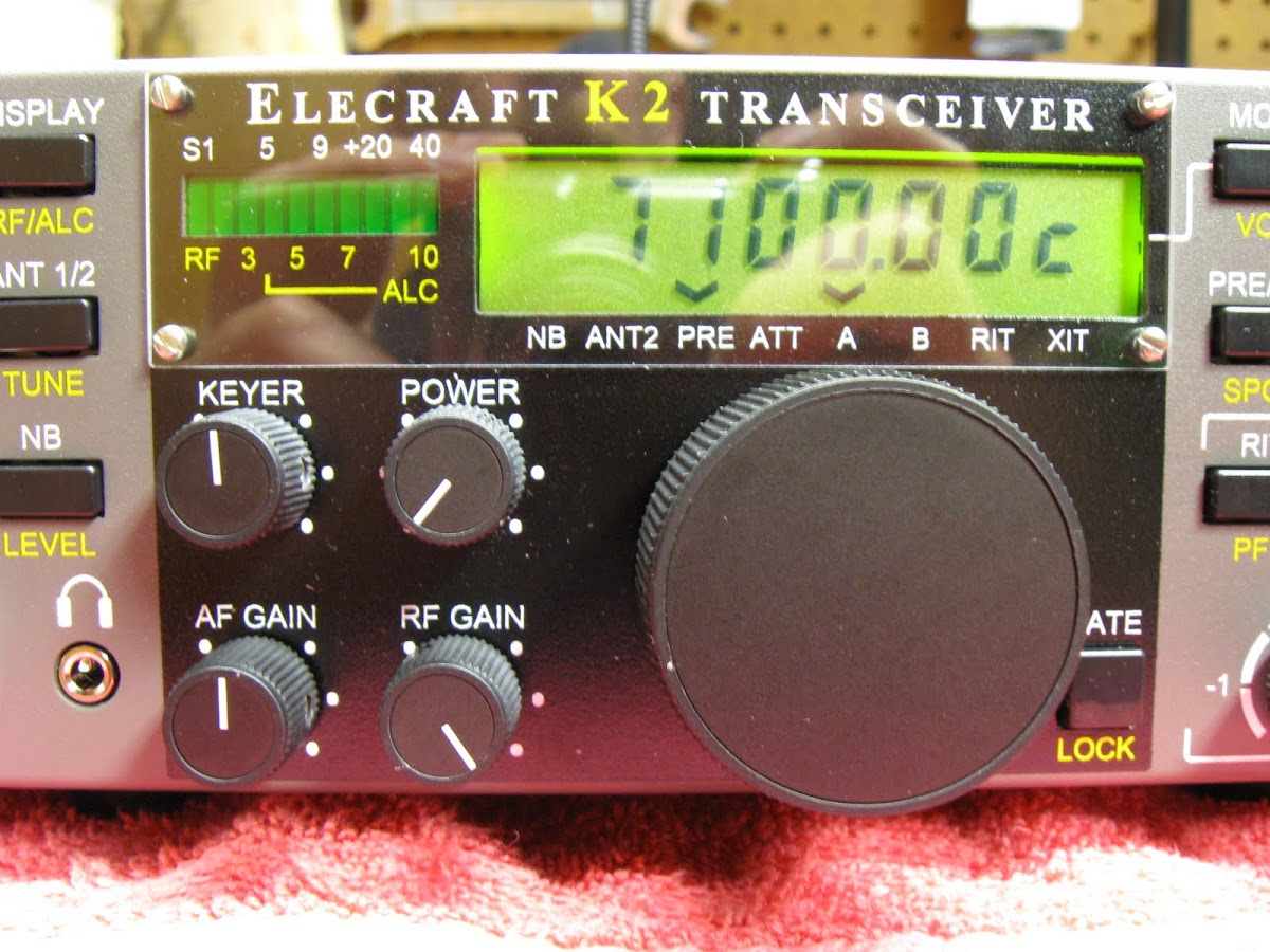 Building The Elecraft K2: K2 lives!