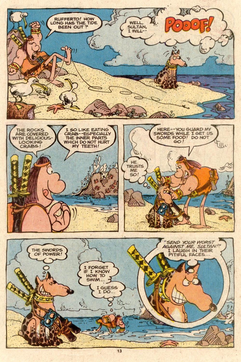 Read online Sergio Aragonés Groo the Wanderer comic -  Issue #44 - 13