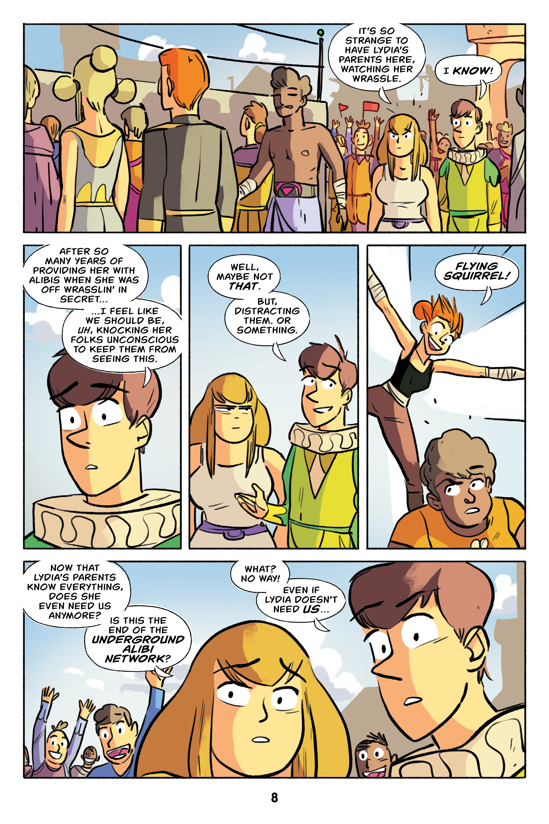 Read online Wrassle Castle comic -  Issue #2 - 8