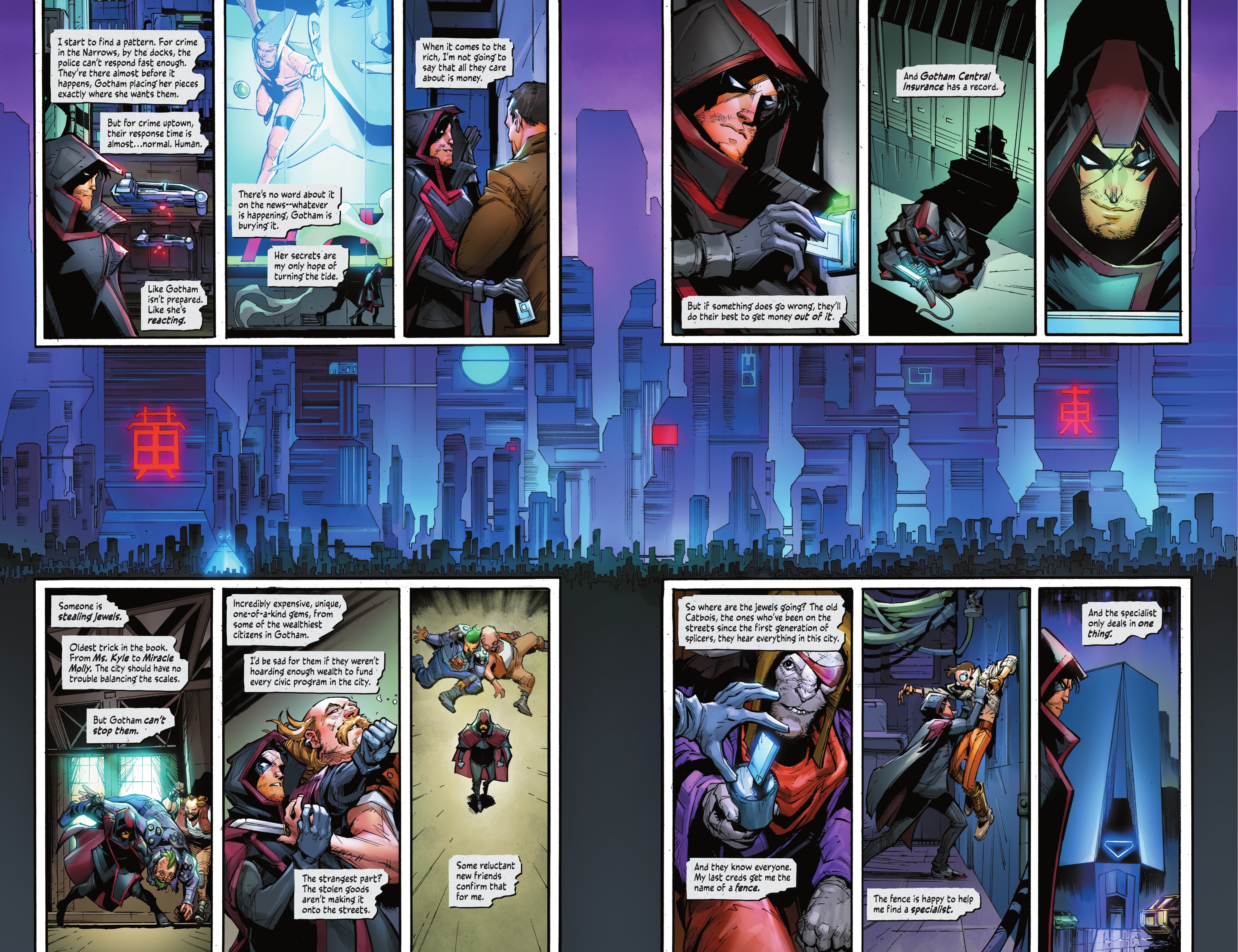 Read online Batman Beyond: Neo-Year comic -  Issue #2 - 7
