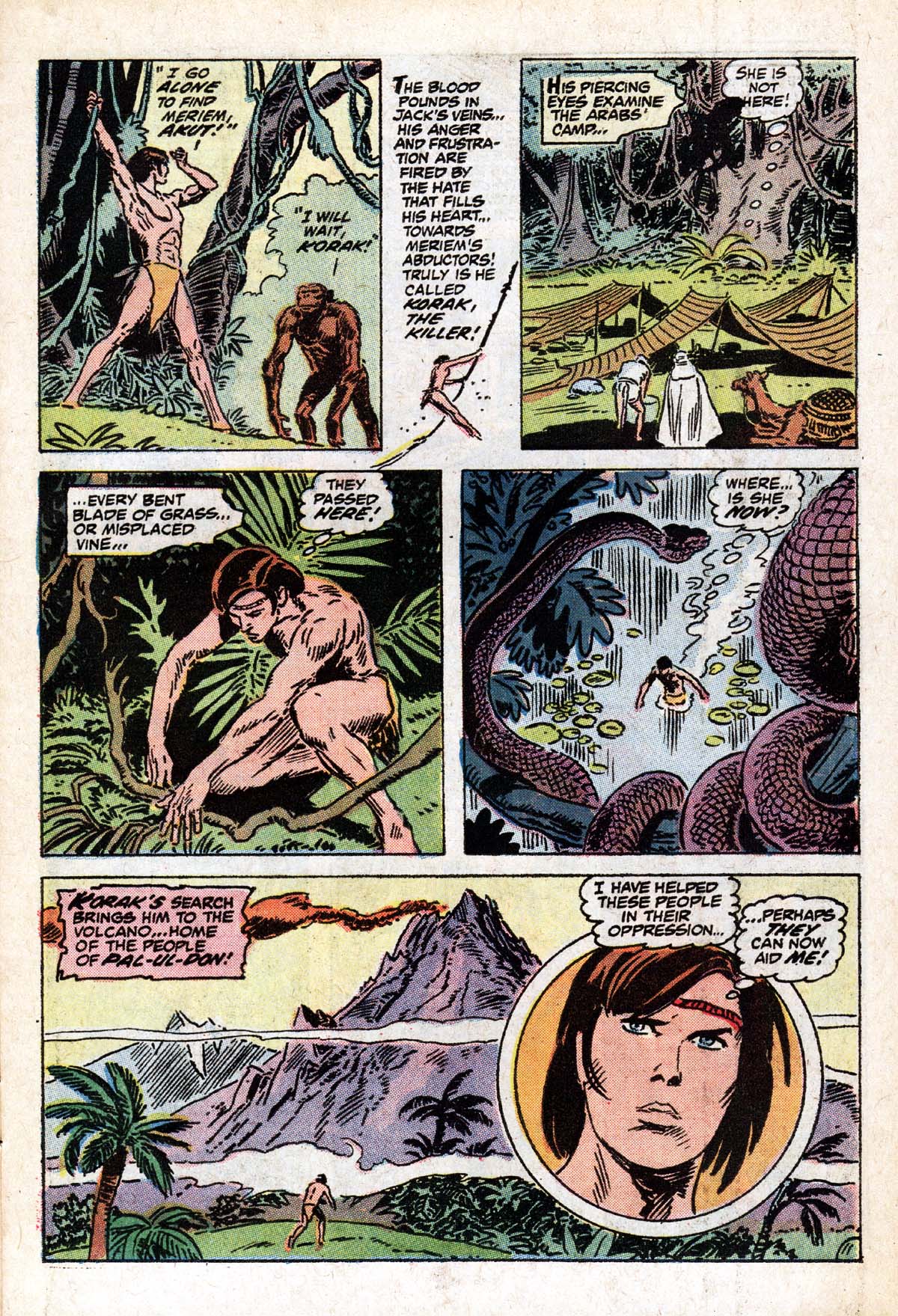 Read online Korak, Son of Tarzan (1972) comic -  Issue #49 - 17