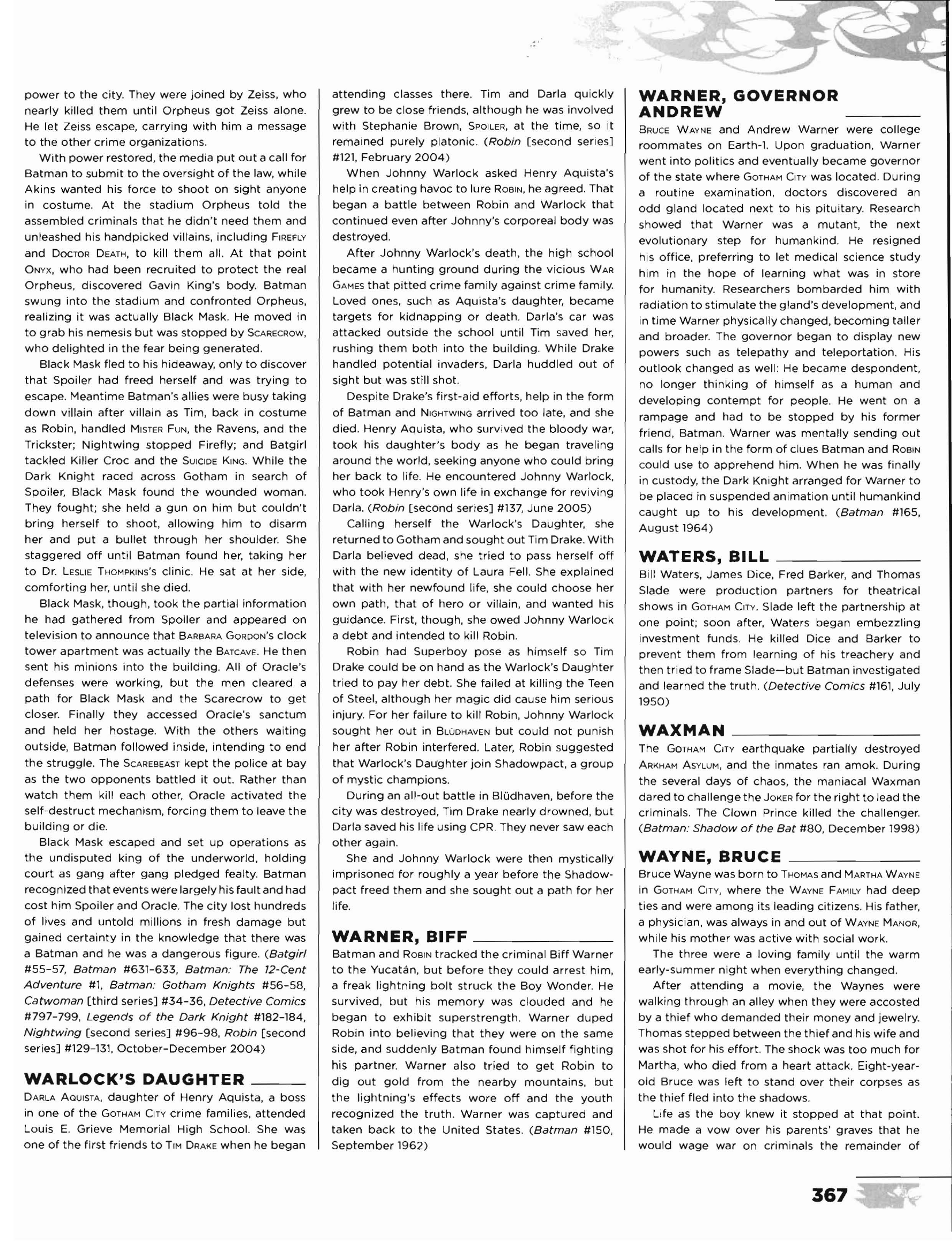 Read online The Essential Batman Encyclopedia comic -  Issue # TPB (Part 4) - 79
