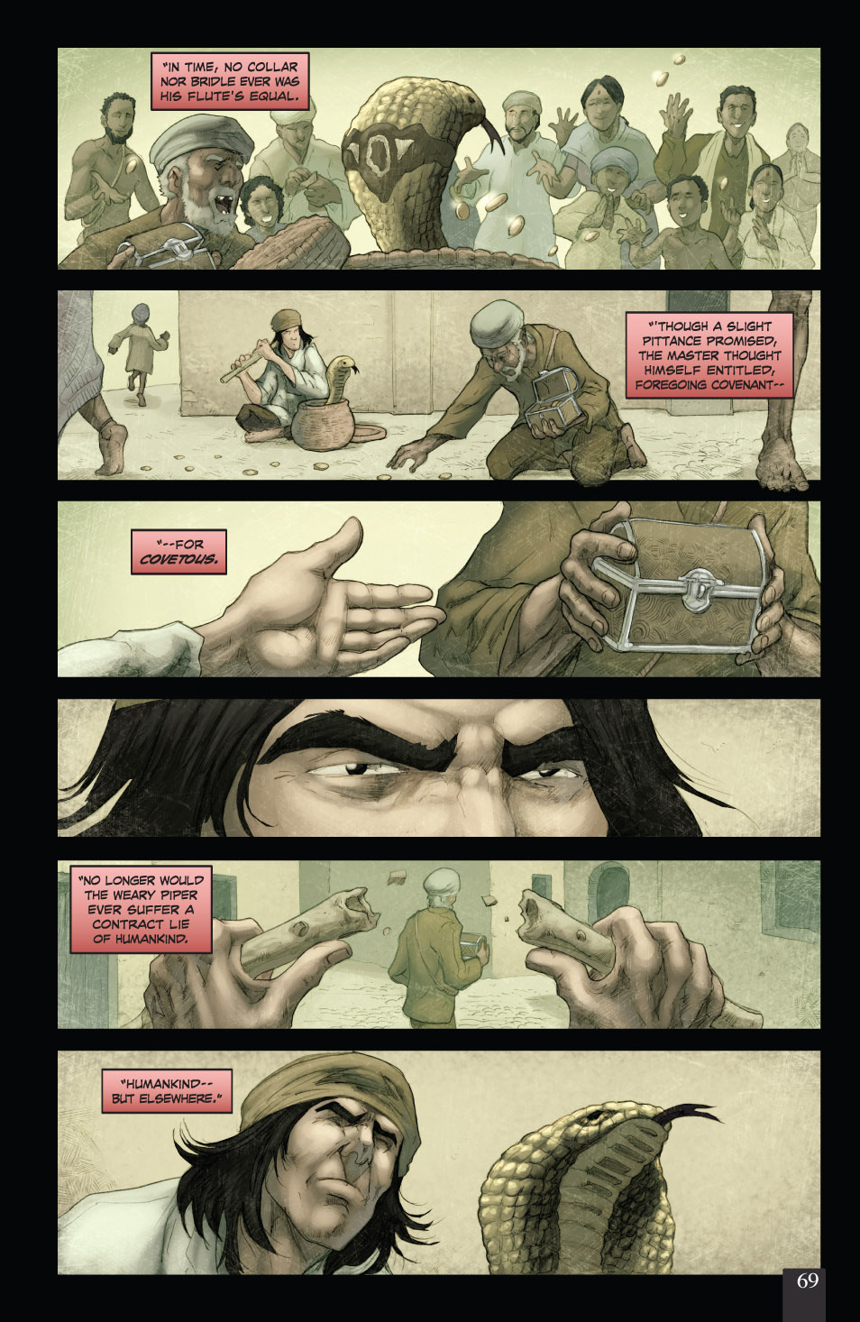 Read online Grimm Fairy Tales: The Piper comic -  Issue # _TPB - 67