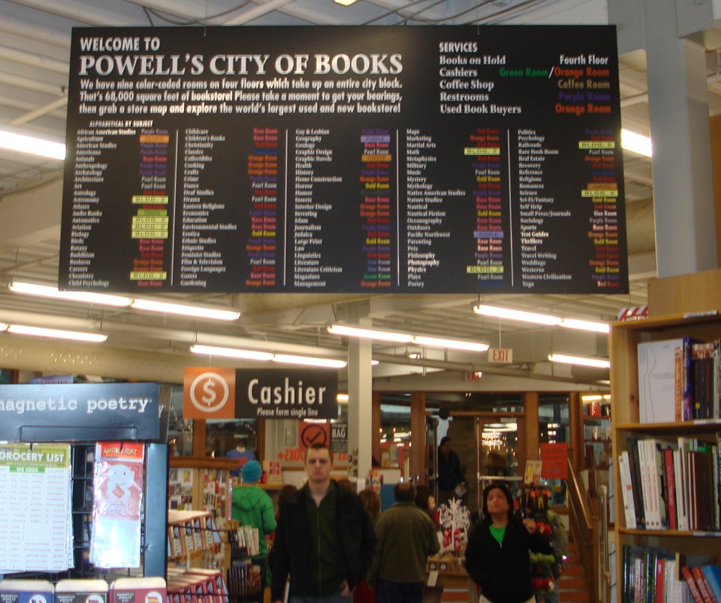 Follow My Bliss Powell's City of Books Portland Oregon
