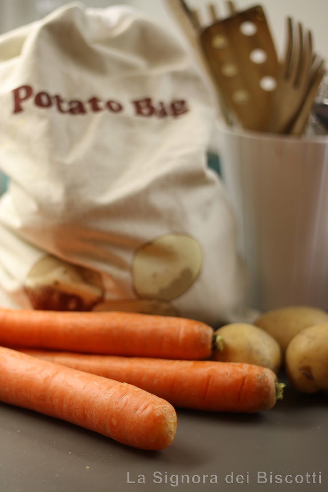 La signora dei biscotti Zuppa con Cumino, Pancetta e Yogurt