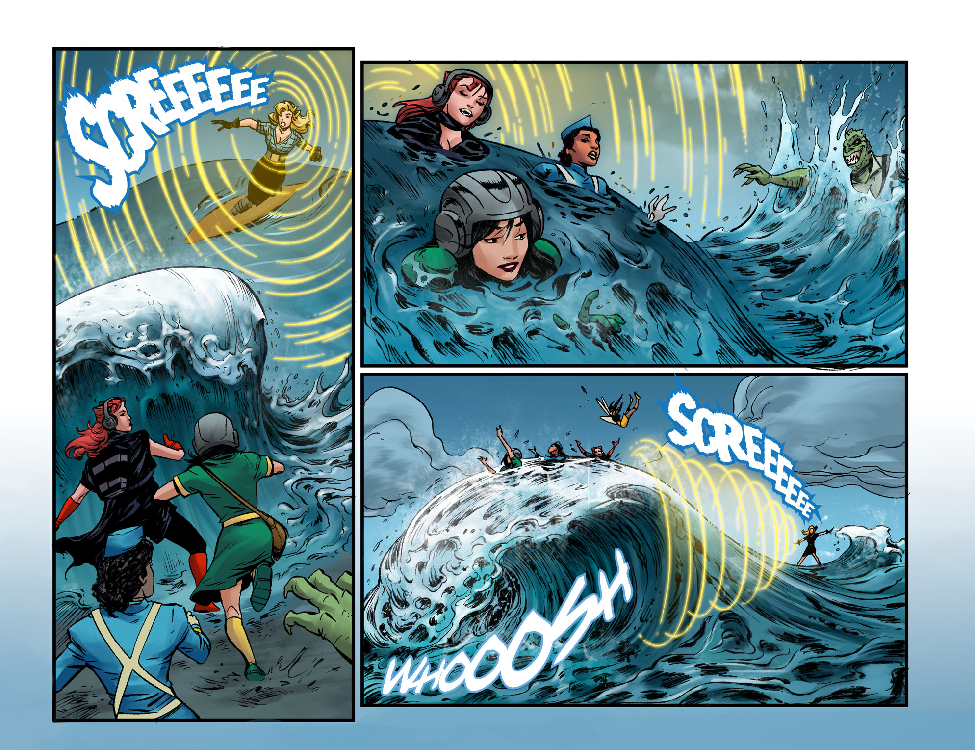 Read online Bombshells: United comic -  Issue #30 - 12