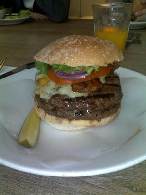 Double Byron burger