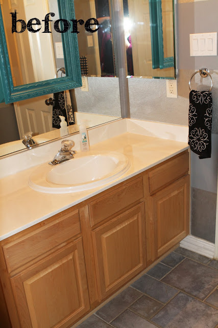 Antes y después de pintar el mueble de turquesa : x4duros.com