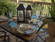 End of Summer Seashell Tablescape