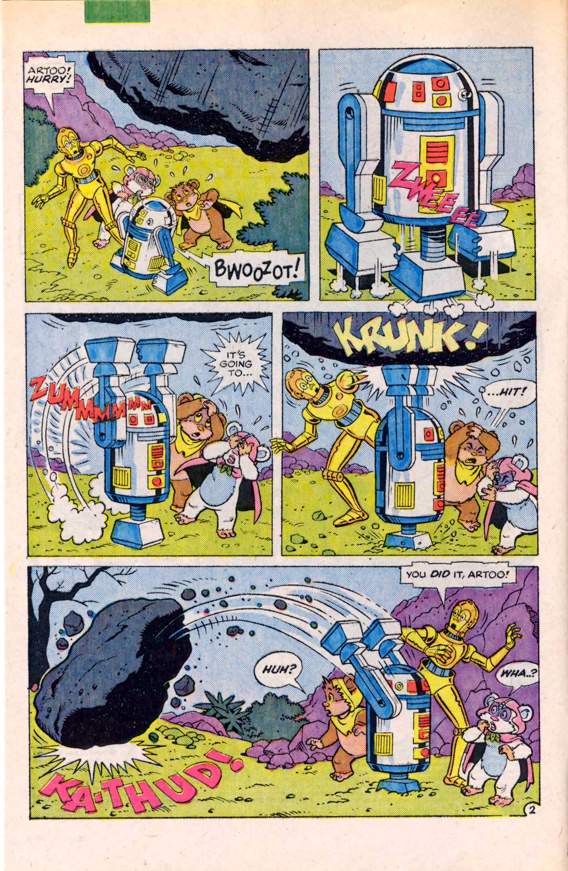 Read online Ewoks (1987) comic -  Issue #10 - 3