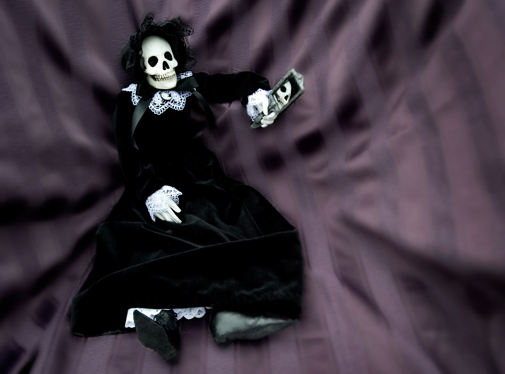 Robin Loznak Photography Skeleton doll fashion photos