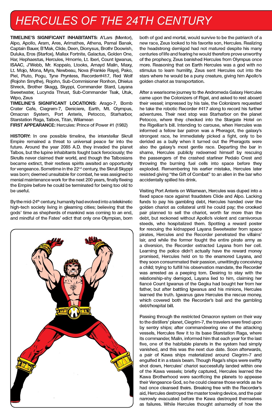 Marvel Legacy:  The 1980's Handbook issue Full - Page 26