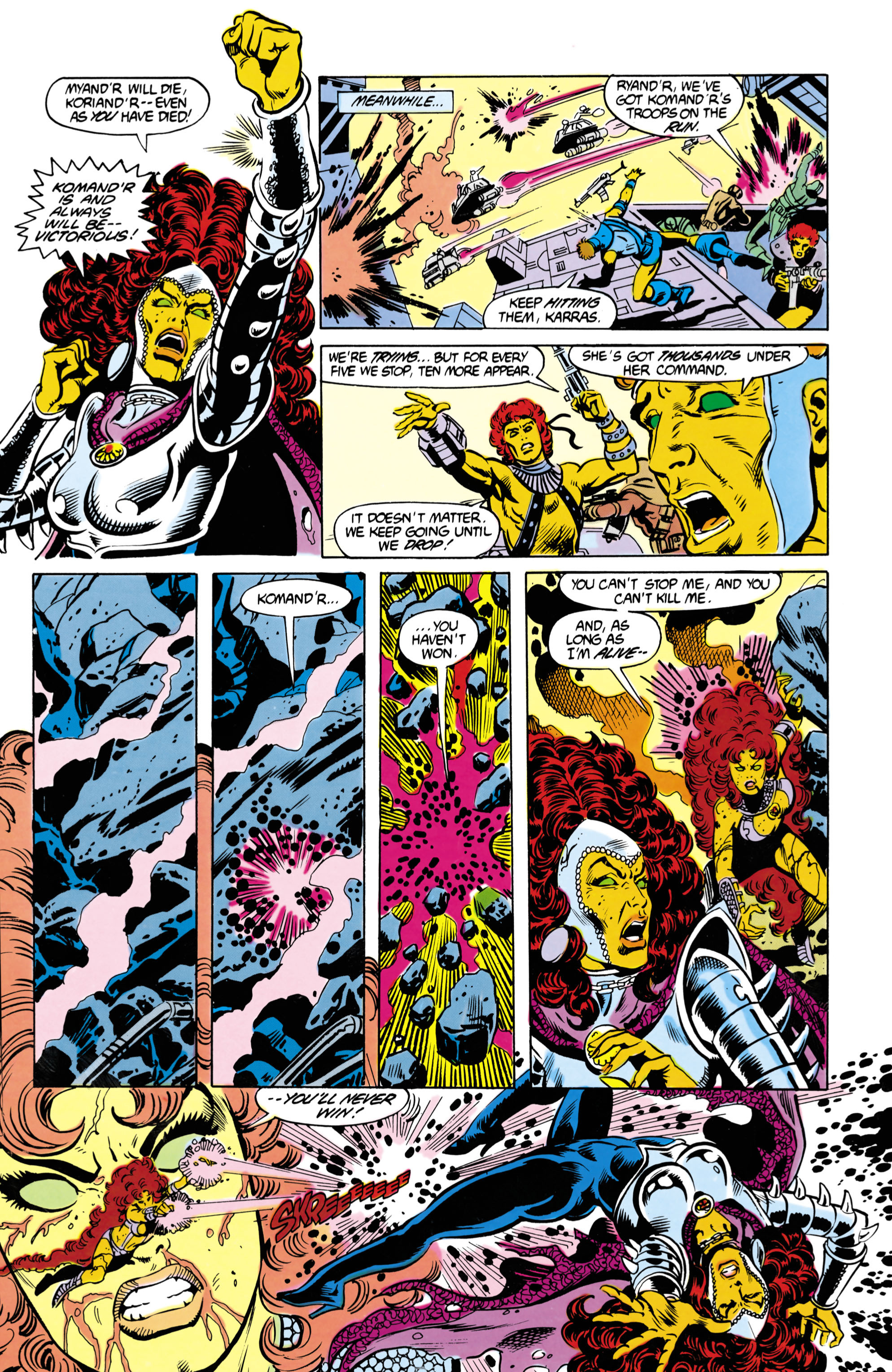 Read online The New Teen Titans (1984) comic -  Issue #23 - 20