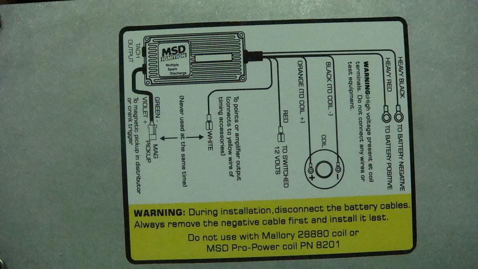 HYBRID POWER MSD 6AL multiple spark discharge ignition control rm650