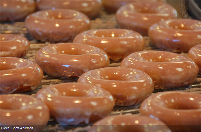 Krispy Kreme doughnuts