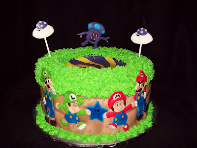 Mario Birthday Cakes on Mario Vs Luigi Partners In Time Cake This Cake Is Based On A Nintendo