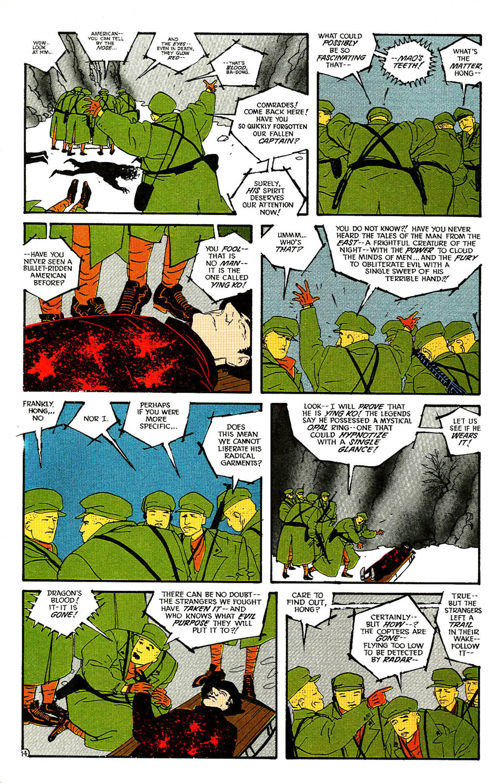 Read online The Shadow (1987) comic -  Issue #16 - 16