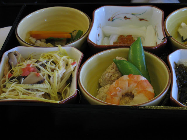 Japanese appetizers on JL061 Japanese appetizers on JL061