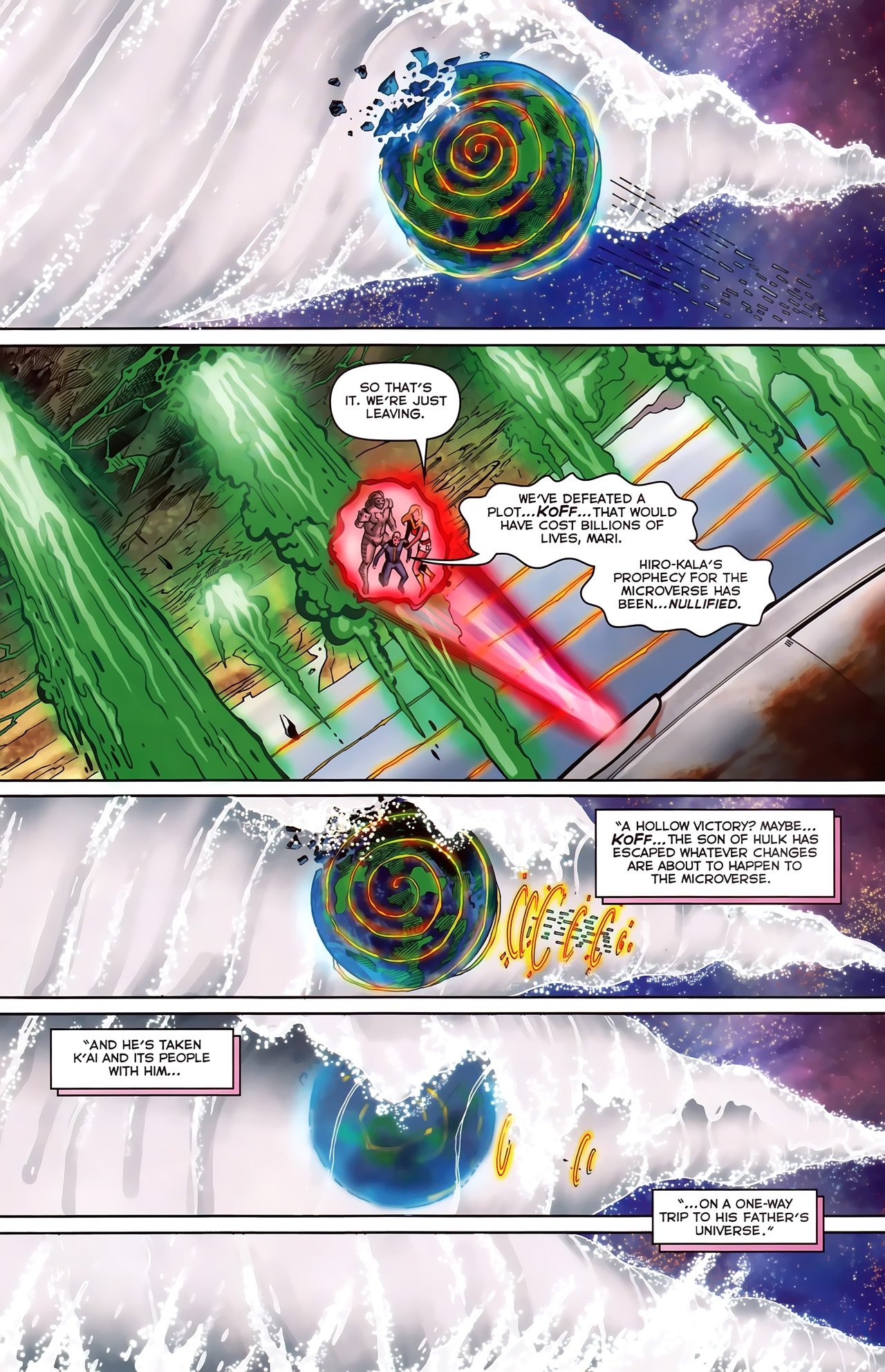 Read online Realm of Kings: Son of Hulk comic -  Issue #4 - 19