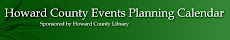 Howard County Events Planning Calendar
